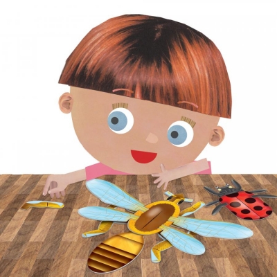 Montessori Construieste o insecta Headu