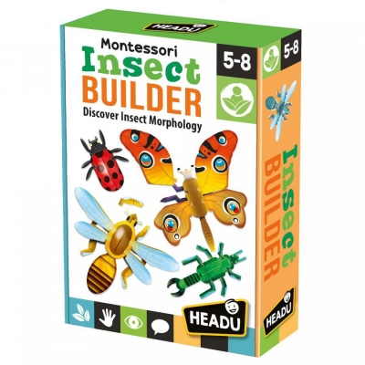 Montessori Construieste o insecta Headu