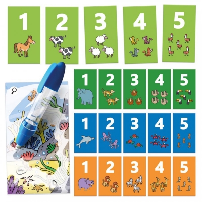 Cartonase 123 cu pix magic Headu