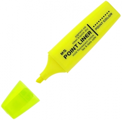Evidentiator parfumat, galben, M&G