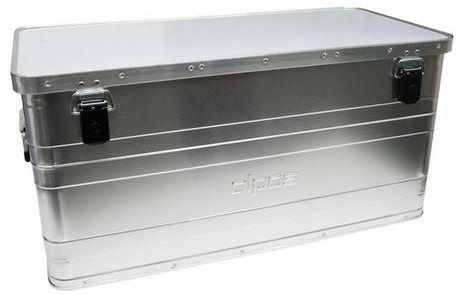 Cutie de transport din aluminiu, tabla 0,8 mm, 90 l