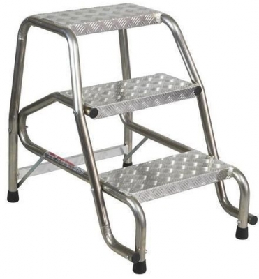 Scara din aluminiu Strong, 3 trepte
