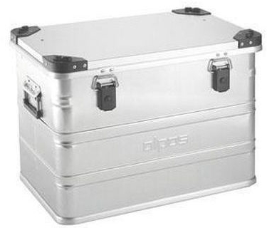 Cutie de transport din aluminiu, tabla 1 mm, 76 l