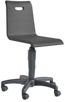 Scaun de lucru Gita, negru