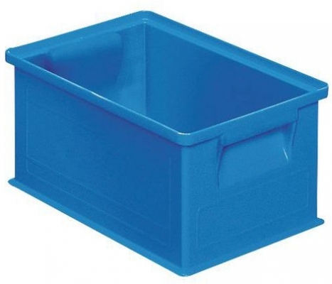 Naveta colorata din plastic PS (8,7 l), albastra