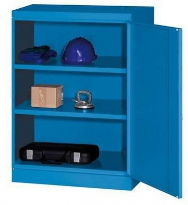 Dulap de atelier pentru scule, 104 x 80 x 43,5 cm, albastru/albastru