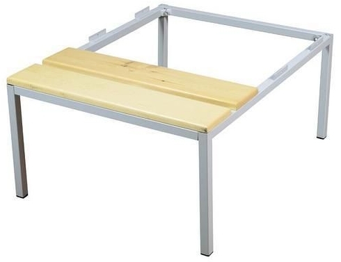 Banca DURO sub dulap de vestiar, 60 cm