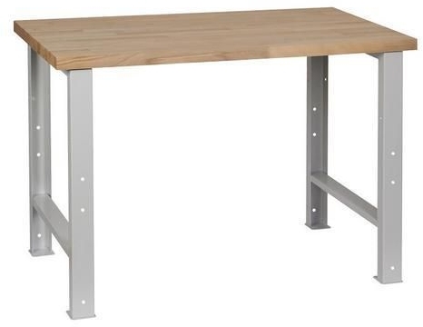 Masa de atelier Weld, 84 x 120 x 68,5 cm, gri