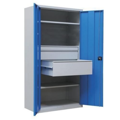 Dulap metalic de atelier 195 x 95 x 50 cm