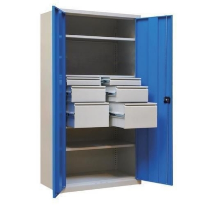 Dulap metalic de atelier 195 x 95 x 50 cm