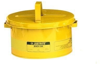 Recipient de siguranta pentru solventi Justrite, galben, 8 l