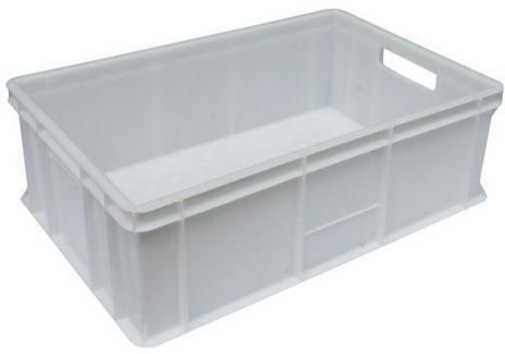 Naveta Euro pentru alimente, alba, 38 l