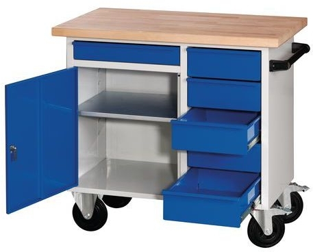 Masa de atelier sudata, mobila Rivt, 94 x 99 x 59 cm