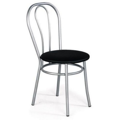 Scaun de sufragerie Anett, negru