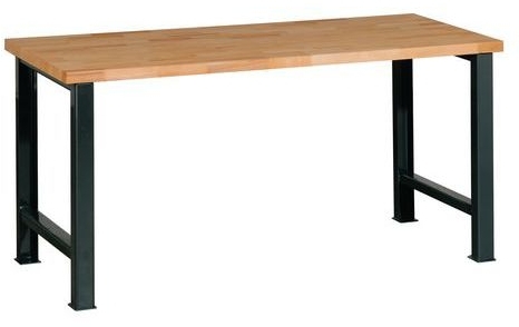 Masa de atelier Weld, 84 x 200 x 68,5 cm, antracit