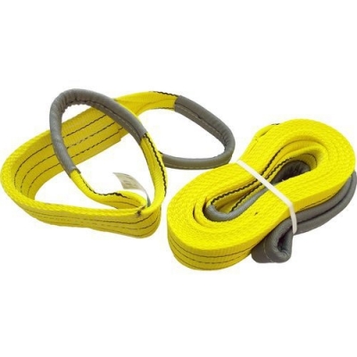 Chinga de ridicare cu ochiuri textile, pana la 3000 kg, dublu strat lungime 3 m