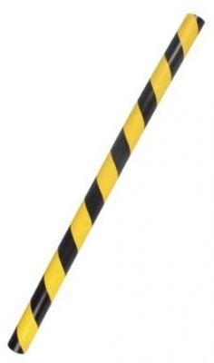 Profil rotund de protectie Manutan, cu canelura, lungime 100 cm