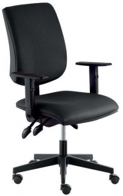 Scaun de birou Luki, negru
