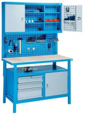 Masa de atelier sudata Rivt, 205 x 120 x 60 cm