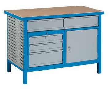 Masa de atelier sudata Perfekt, 85 x 120 x 60 cm