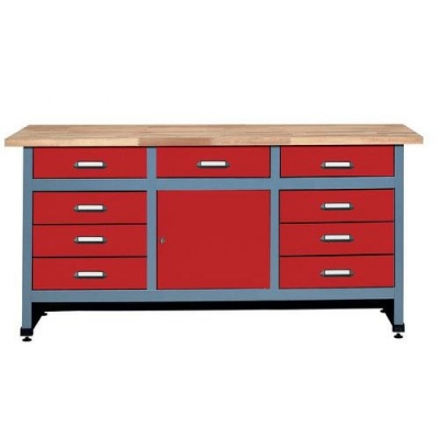 Masa de atelier Monti, 84 x 170 x 60 cm