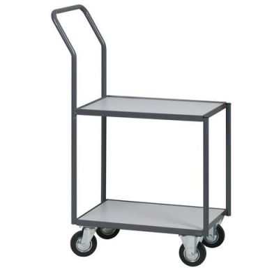 Carucior pentru navete cu suprafata de incarcare, 2 rafturi, pana la 200 kg