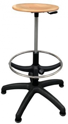 Scaun de lucru inalt Natura cu glisoare