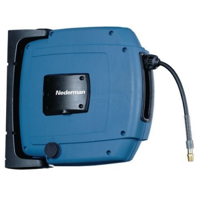 Furtun retractabil pentru aer comprimat si apa