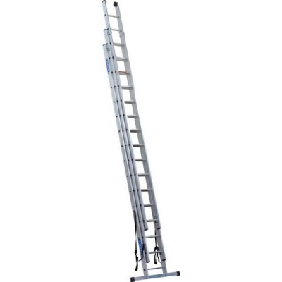 Scara extensibila din aluminiu PROFI, 3 x 15 trepte