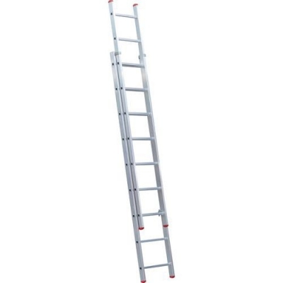 Scara extensibila din aluminiu HOBBY, 2 x 9 trepte