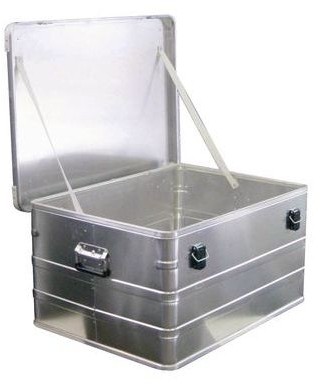 Cutie de transport din aluminiu, tabla 1 mm, 157 l