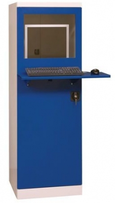 Dulap de atelier pentru PC, 160 x 55 x 55 cm