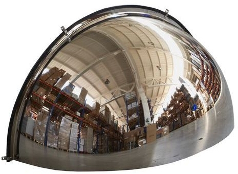 Oglinda industriala parabolica, sfert de sfera, 1000 mm