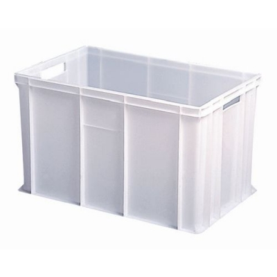 Naveta Euro pentru alimente, alba, 85 l