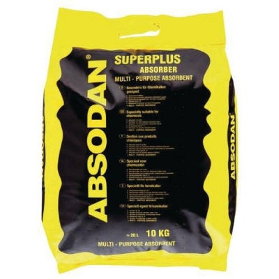 Absorbant pulbere Absodan Super Plus, capacitate de absorbtie 10,5 l, pachet de 10 kg