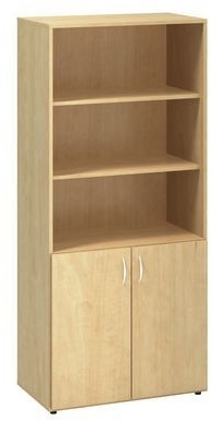 Dulap inalt Alfa 500, 178 x 80 x 47 cm, cu nisa si usi, model par salbatic