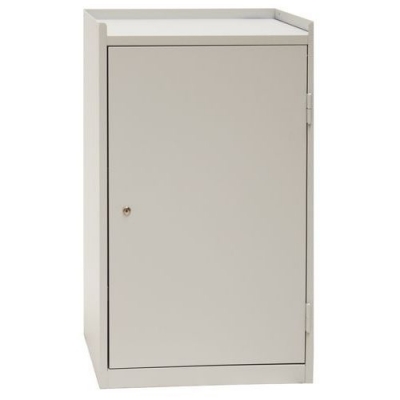 Dulap de atelier pentru scule Manutan, 91,5 x 53,3 x 50 cm, gri/gri