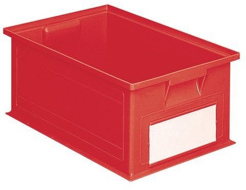 Naveta din plastic colorata PS (28 l), rosie