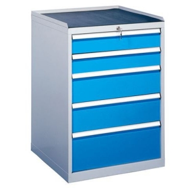 Dulap de atelier cu sertare, 103 x 72 x 70 cm, 5 sertare