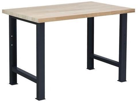 Masa de atelier Weld, 84 x 120 x 80 cm, antracit