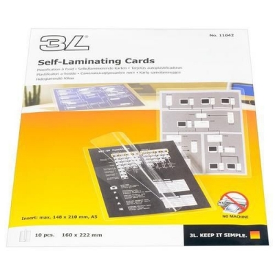 Folie auto-laminanta, 10 buc, 160 x 222 mm