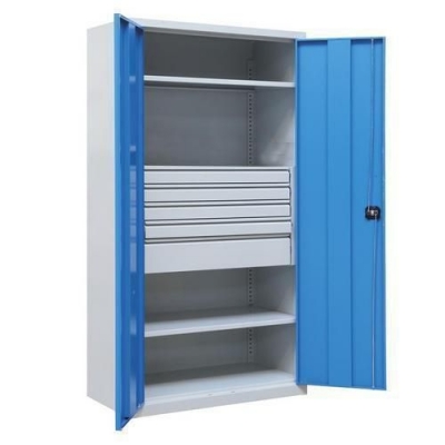 Dulap metalic de atelier 195 x 95 x 50 cm