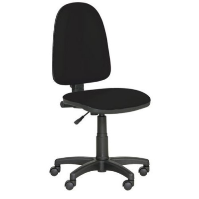 Scaun de lucru Torino cu roti dure, negru