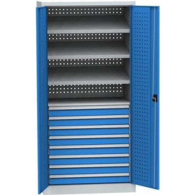 Dulap de atelier pentru instrumente CNC, 195 x 95 x 60 cm