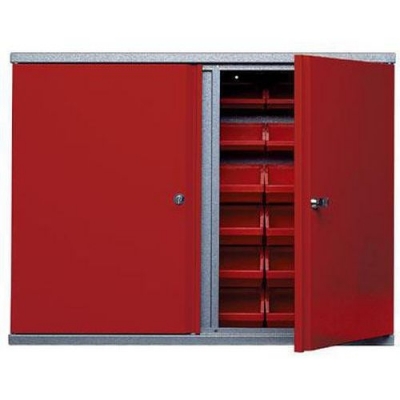 Dulap metalic de atelier 60 x 80 x 19 cm, suspendat