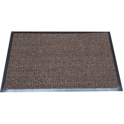 Covoras de curatare cu margine facilitare acces, pentru interior, 90 x 60 cm, maro