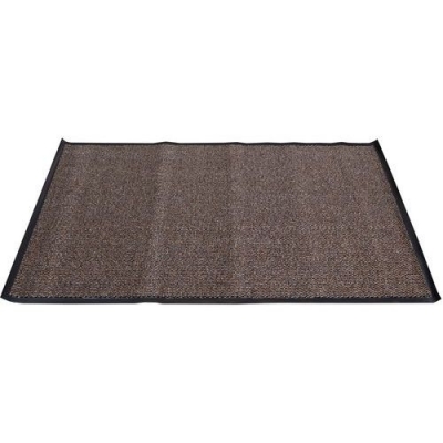 Covoras de curatare cu margine facilitare acces, pentru interior, 150 x 90 cm, maro