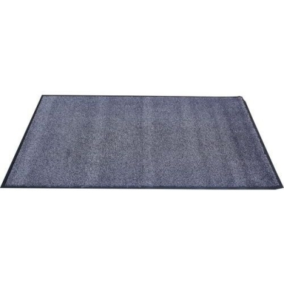 Covoras de curatare cu margine facilitare acces, pentru interior, 150 x 85 cm, gri