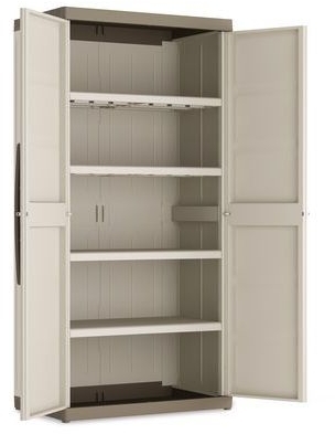 Dulap de atelier din plastic, 182 x 89 x 54 cm