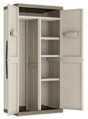 Dulap de atelier din plastic, 182 x 89 x 54 cm